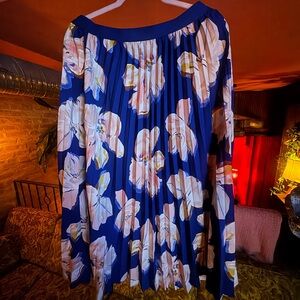 Floral Blue Skirt